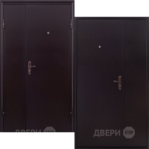 Заводские двери Двустворчатая Тамбур 1 в Ивантеевке