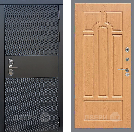 Входная металлическая Дверь Стоп БЛЭК CISA ФЛ-58 Дуб в Ивантеевке