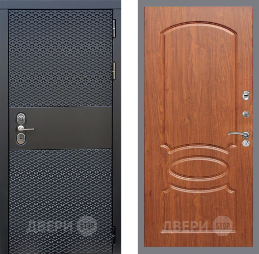 Дверь Стоп БЛЭК CISA ФЛ-128 Береза мореная в Ивантеевке