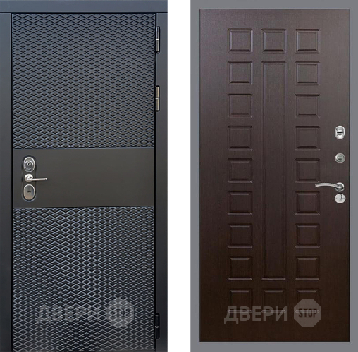 Входная металлическая Дверь Стоп БЛЭК CISA ФЛ-183 Венге в Ивантеевке