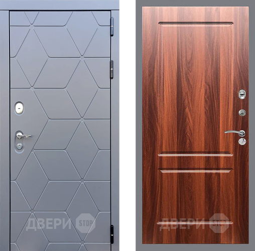Входная металлическая Дверь Стоп КОСМО ФЛ-117 Итальянский орех в Ивантеевке