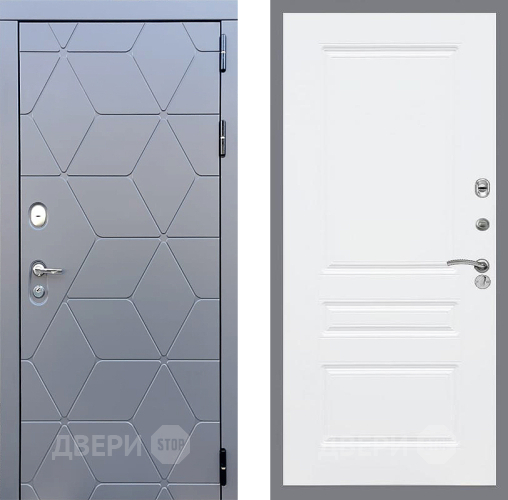 Дверь Стоп КОСМО ФЛ-243 Силк Сноу в Ивантеевке