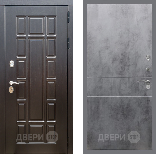 Дверь Стоп НЬЮ ЙОРК ФЛ-290 Бетон темный в Ивантеевке