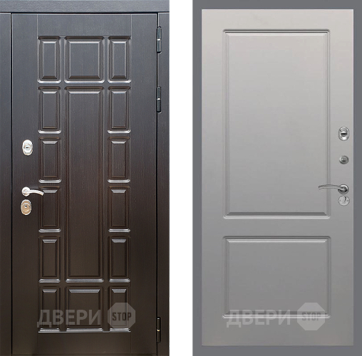Входная металлическая Дверь Стоп НЬЮ ЙОРК ФЛ-117 Грей софт в Ивантеевке