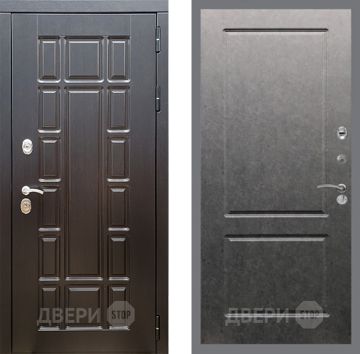 Входная металлическая Дверь Стоп НЬЮ ЙОРК ФЛ-117 Штукатурка графит в Ивантеевке