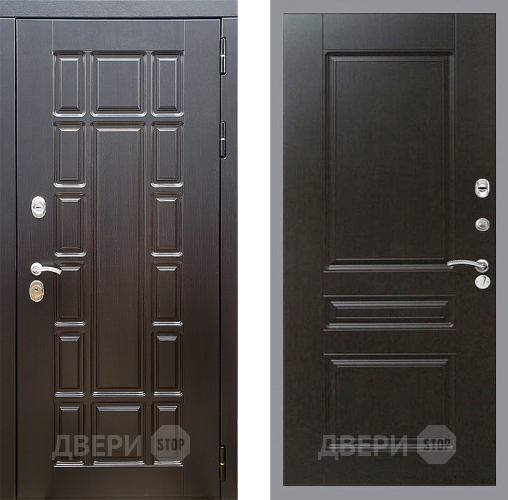 Входная металлическая Дверь Стоп НЬЮ ЙОРК ФЛ-243 Венге в Ивантеевке