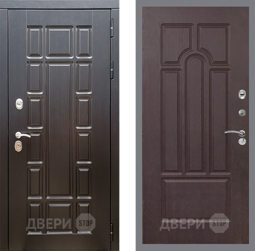 Входная металлическая Дверь Стоп НЬЮ ЙОРК ФЛ-58 Венге в Ивантеевке