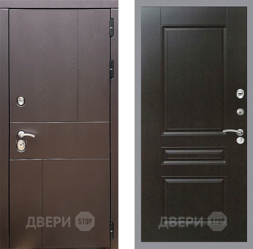 Дверь Стоп УРБАН ФЛ-243 Венге в Ивантеевке