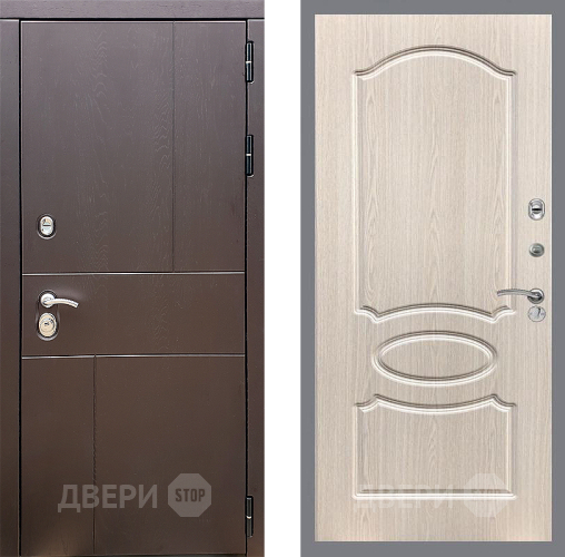 Дверь Стоп УРБАН ФЛ-128 Беленый дуб в Ивантеевке