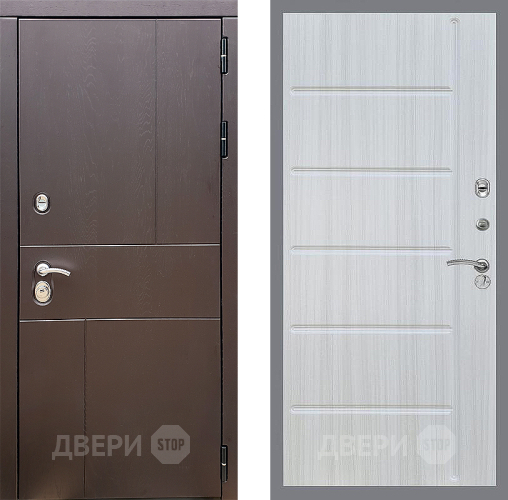 Дверь Стоп УРБАН ФЛ-102 Сандал белый в Ивантеевке