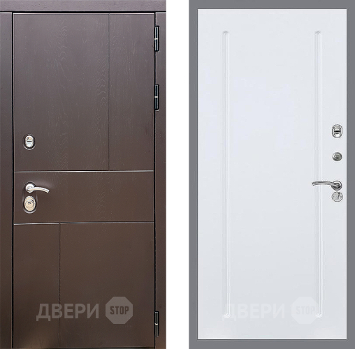 Дверь Стоп УРБАН ФЛ-68 Силк Сноу в Ивантеевке