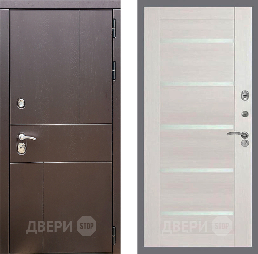 Входная металлическая Дверь Стоп УРБАН СБ-14 Лиственница беж в Ивантеевке