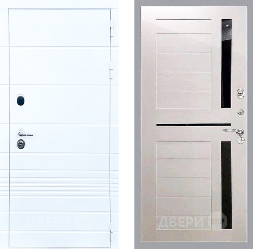 Входная металлическая Дверь Стоп ТРЕНДО СБ-18 Лиственница беж в Ивантеевке