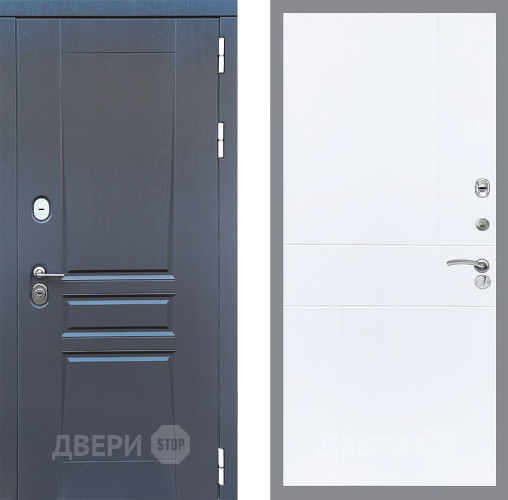 Входная металлическая Дверь Стоп ПЛАТИНУМ ФЛ-290 Силк Сноу в Ивантеевке