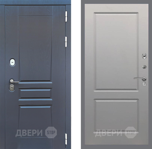 Входная металлическая Дверь Стоп ПЛАТИНУМ ФЛ-117 Грей софт в Ивантеевке