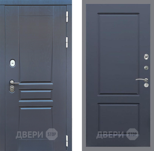 Входная металлическая Дверь Стоп ПЛАТИНУМ ФЛ-117 Силк титан в Ивантеевке