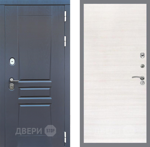 Входная металлическая Дверь Стоп ПЛАТИНУМ Гладкая Акация светлая в Ивантеевке