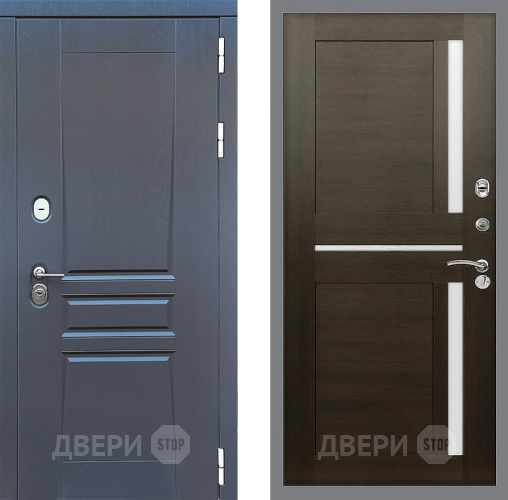 Дверь Стоп ПЛАТИНУМ СБ-18 Венге в Ивантеевке