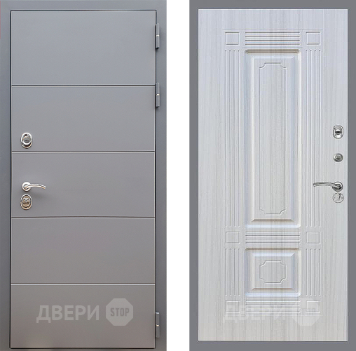 Дверь Стоп АРТ ГРАФИТ ФЛ-2 Сандал белый в Ивантеевке
