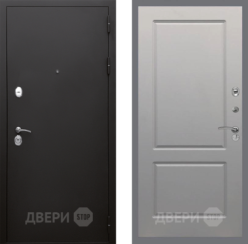 Входная металлическая Дверь Стоп КЛАССИК Шагрень ФЛ-117 Грей софт в Ивантеевке