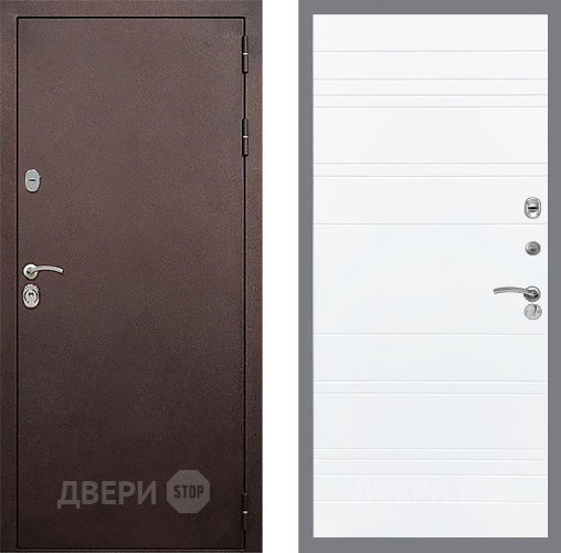 Входная металлическая Дверь Стоп КЛАССИК Медь Лайн Силк Сноу в Ивантеевке