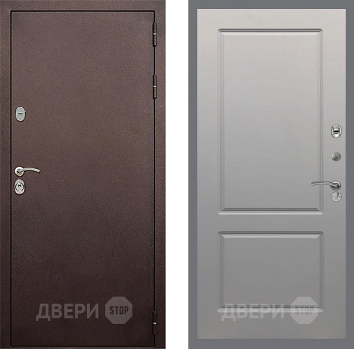 Дверь Стоп КЛАССИК Медь ФЛ-117 Грей софт в Ивантеевке