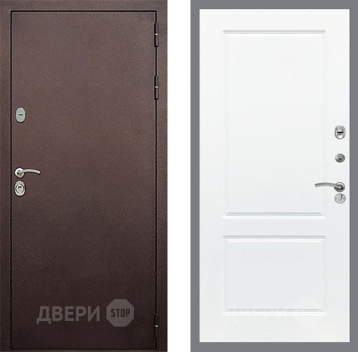 Входная металлическая Дверь Стоп КЛАССИК Медь ФЛ-117 Силк Сноу в Ивантеевке
