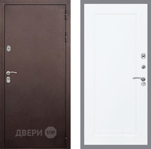 Входная металлическая Дверь Стоп КЛАССИК Медь ФЛ-119 Силк Сноу в Ивантеевке