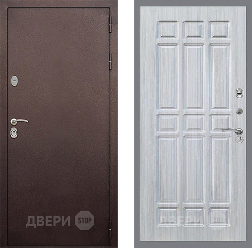 Входная металлическая Дверь Стоп КЛАССИК Медь ФЛ-33 Сандал белый в Ивантеевке