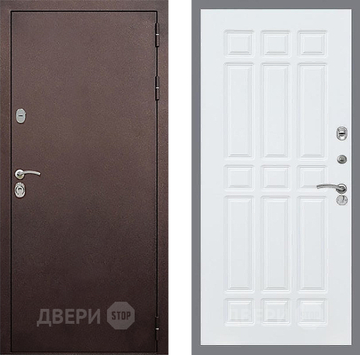 Дверь Стоп КЛАССИК Медь ФЛ-33 Силк Сноу в Ивантеевке