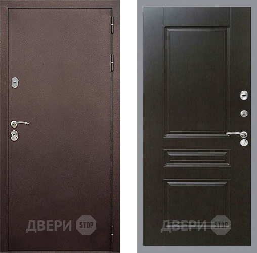 Дверь Стоп КЛАССИК Медь ФЛ-243 Венге в Ивантеевке