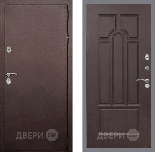 Дверь Стоп КЛАССИК Медь ФЛ-58 Венге в Ивантеевке