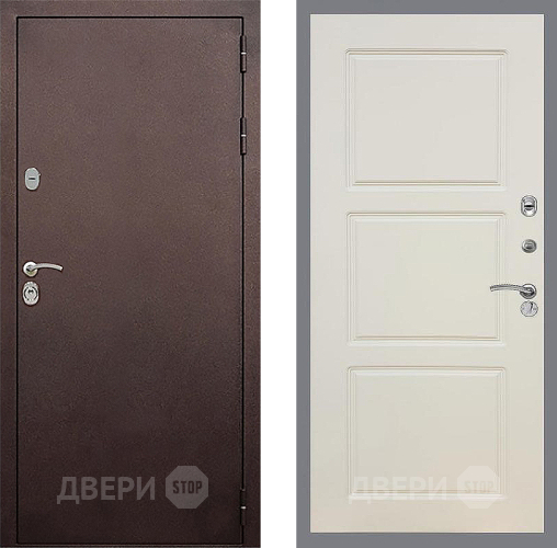 Дверь Стоп КЛАССИК Медь ФЛ-3 Шампань в Ивантеевке