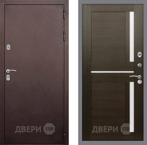 Дверь Стоп КЛАССИК Медь СБ-18 Венге в Ивантеевке