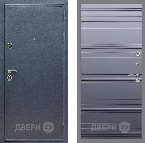 Входная металлическая Дверь Стоп СИЛЬВЕР Лайн Силк титан в Ивантеевке