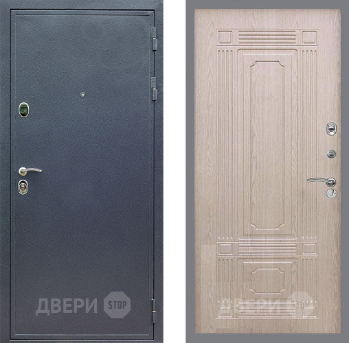 Входная металлическая Дверь Стоп СИЛЬВЕР ФЛ-2 Беленый дуб в Ивантеевке