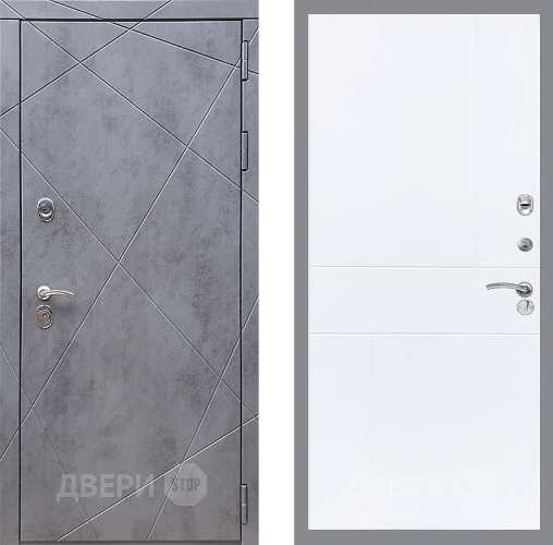 Входная металлическая Дверь Стоп Лучи ФЛ-290 Силк Сноу в Ивантеевке