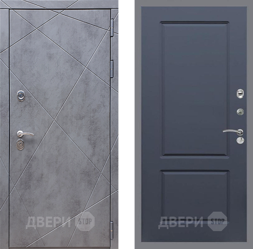 Входная металлическая Дверь Стоп Лучи ФЛ-117 Силк титан в Ивантеевке