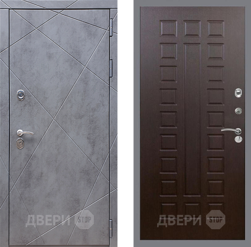 Входная металлическая Дверь Стоп Лучи ФЛ-183 Венге в Ивантеевке