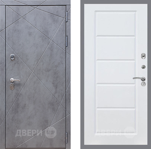 Дверь Стоп Лучи ФЛ-39 Силк Сноу в Ивантеевке
