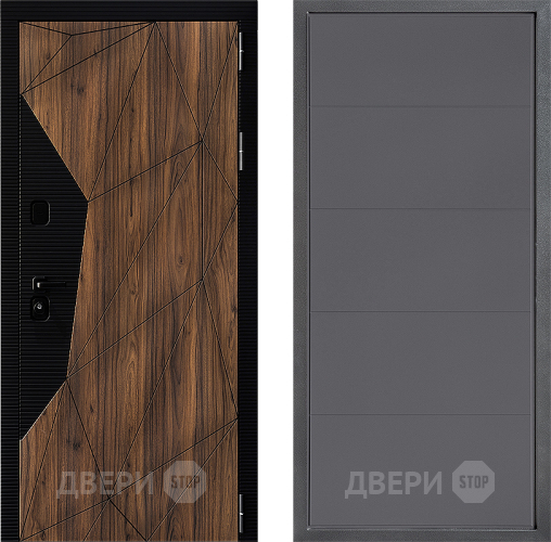 Дверь Дверной континент ДК-11 ФЛ-649 Графит софт в Ивантеевке
