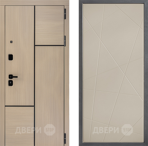 Входная металлическая Дверь Дверной континент ДК-14 ФЛ-655 Капучино в Ивантеевке