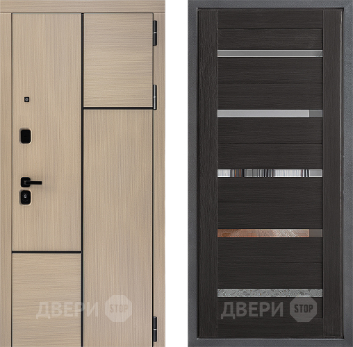 Входная металлическая Дверь Дверной континент ДК-14 ФЛ-47 Венге в Ивантеевке