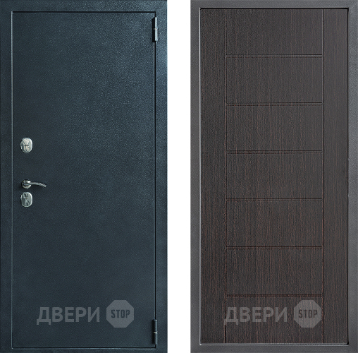Входная металлическая Дверь Дверной континент ДК-70 Дизайн ФЛ-Лайн Венге в Ивантеевке