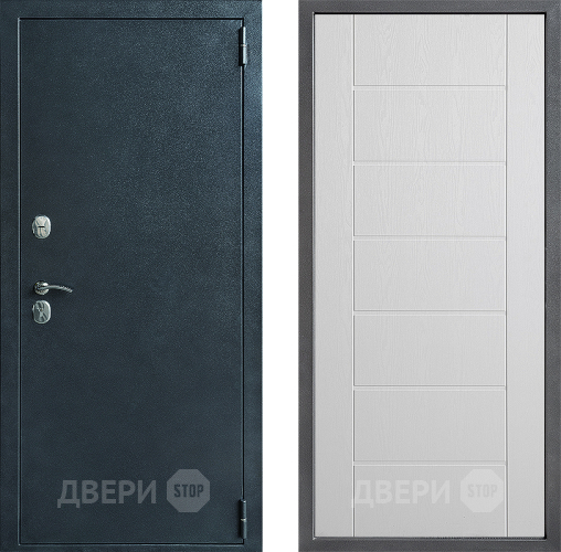 Дверь Дверной континент ДК-70 Дизайн ФЛ-Лайн Белое дерево в Ивантеевке