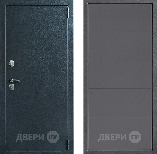 Входная металлическая Дверь Дверной континент ДК-70 Дизайн ФЛ-649 Графит софт в Ивантеевке