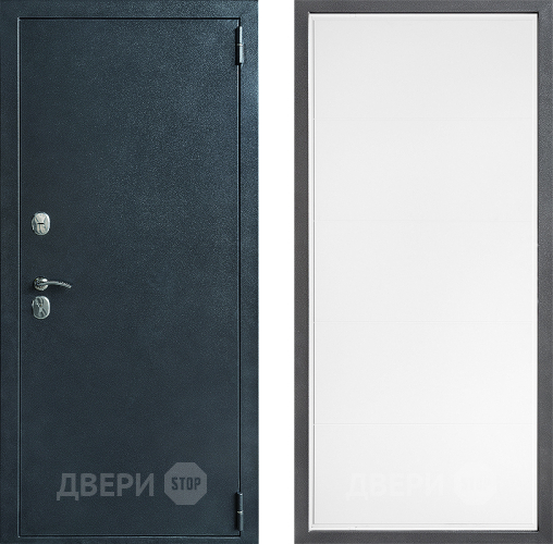 Входная металлическая Дверь Дверной континент ДК-70 Дизайн ФЛ-649 Белый софт в Ивантеевке