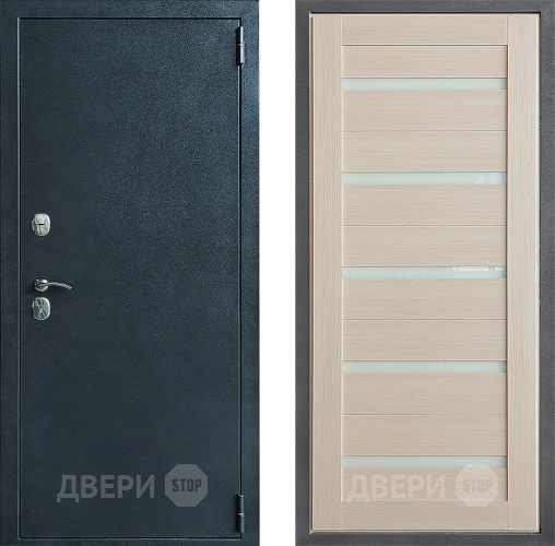 Входная металлическая Дверь Дверной континент ДК-70 Дизайн ФЛ-47 Лиственница белая в Ивантеевке