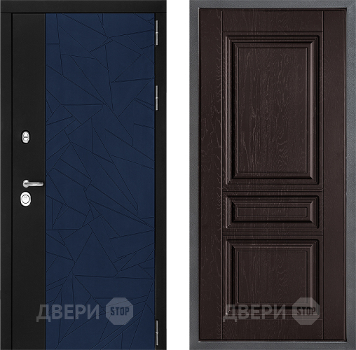 Входная металлическая Дверь Дверной континент ДК-9 ФЛ-243 Дуб шоколадный в Ивантеевке