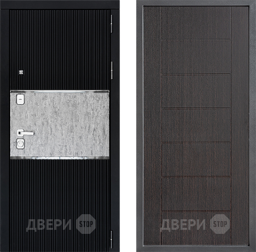 Дверь Дверной континент ДК-13 ФЛ-Лайн Венге в Ивантеевке